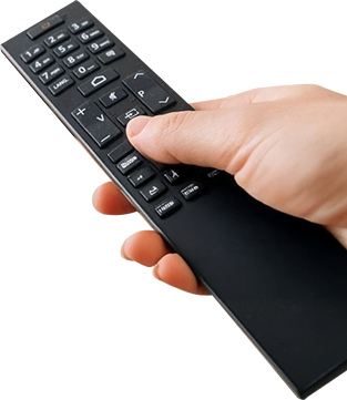 Hand with Remote